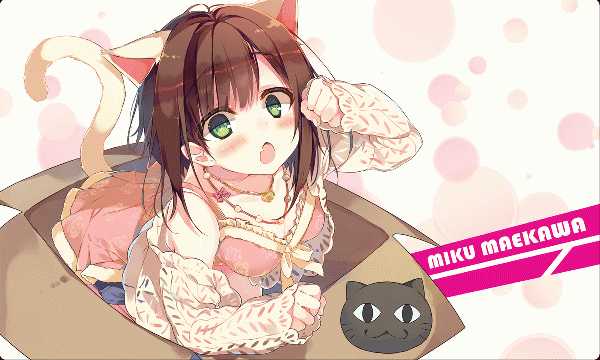 【買取品】サンパン「みく」プレイマット