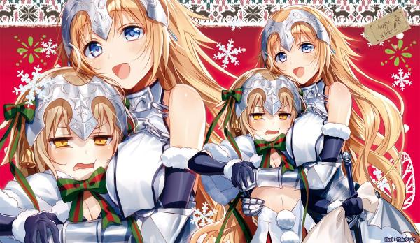 【買取品】ぴらるーく「ジャンヌ&ジャンヌサンタ」プレイマット