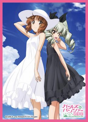 きゃらスリーブコレクションマットシリーズ『西住 みほ&アンチョビ』ガールズ&パンツァー