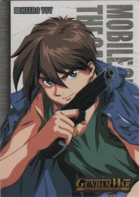 シンボルカード (ヒイロ・ユイ)【NO.016】相克の軌跡