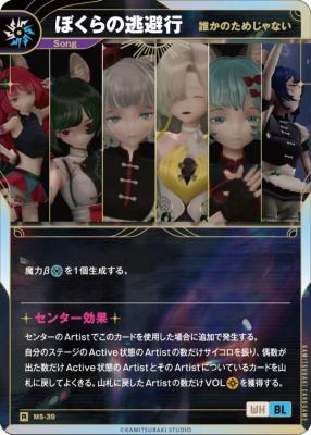 【誰かのためじゃない】ぼくらの逃避行【KT/MS/39R】