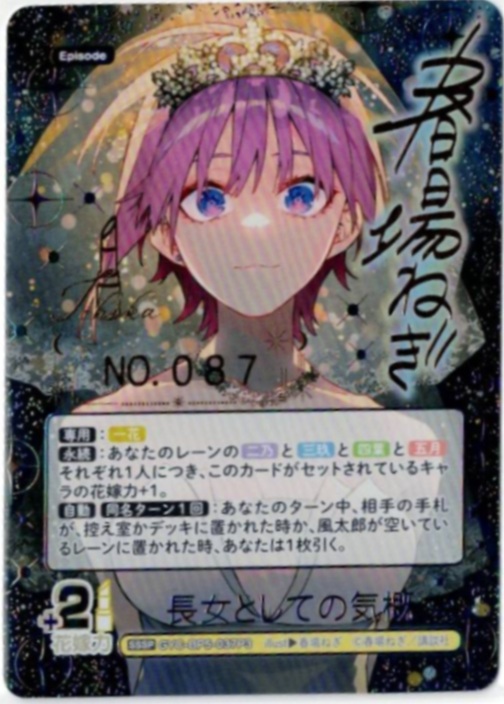 ※クレジットカード支払いのみ 【キズ有り特価B】長女としての気概【GYC-BP05-043-SP】