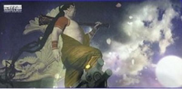 【買取品】MTGプレイマット　Igor Kieryluk 　名古屋　デーモン