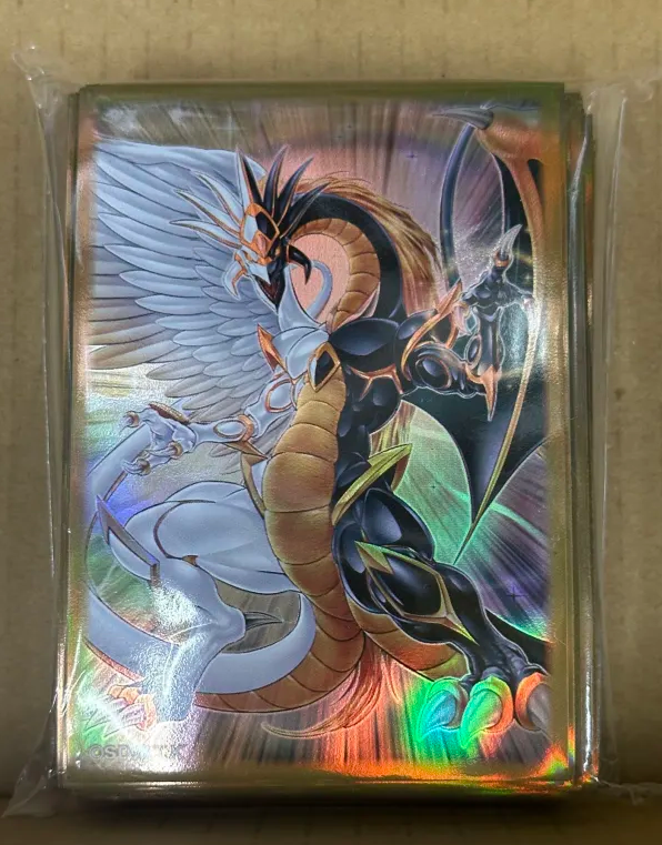 【未開封】スリーブ『光と闇の竜王(遊戯王の日)』100枚入り