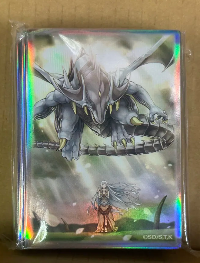 【未開封】スリーブ『青き眼の祈り(遊戯王の日)』100枚入り