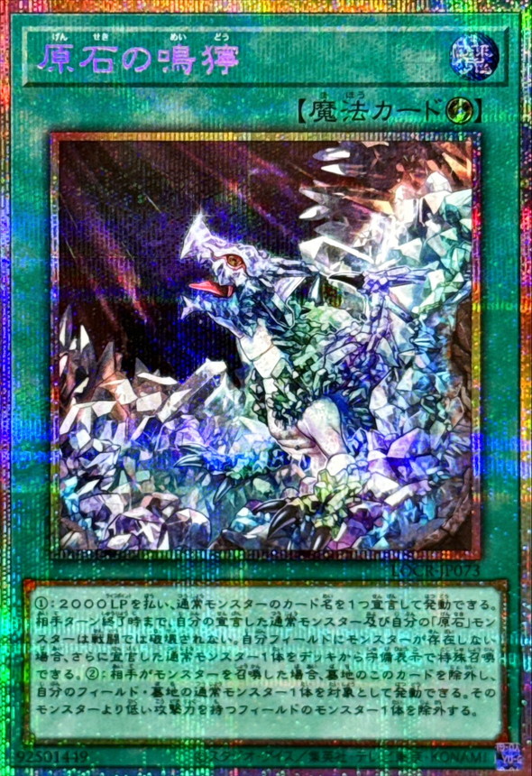 【キズ有り特価 A】原石の鳴獰(PSE)【LOCR-JP073PSE】