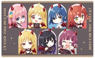 5/29締切【プレイマット予約】カーテン魂 ラバーマット（悪魔B／イラスト なもり）【26年7月上旬販売】