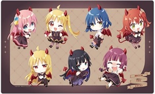 5/29締切【プレイマット予約】カーテン魂 ラバーマット（悪魔A／イラスト なもり）【26年7月上旬販売】