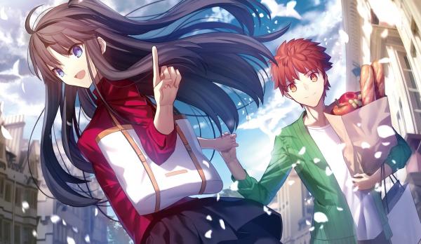 【買取品】混沌の女神様 プレイマット 『凛&士郎』