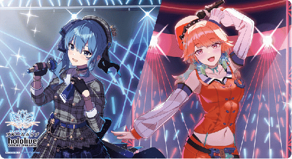 『星街すいせい&小鳥遊キアラ』特製WINNERプレイマット　ブルームカップ