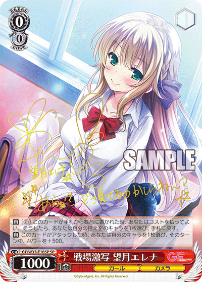 【キズ有り特価A】戦場激写　望月エレナ(SP) 【GF-W33-T18SPSP】