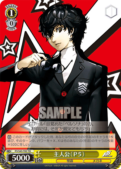 【キズ有り特価A】主人公(P5)  【P5-S45-T03】