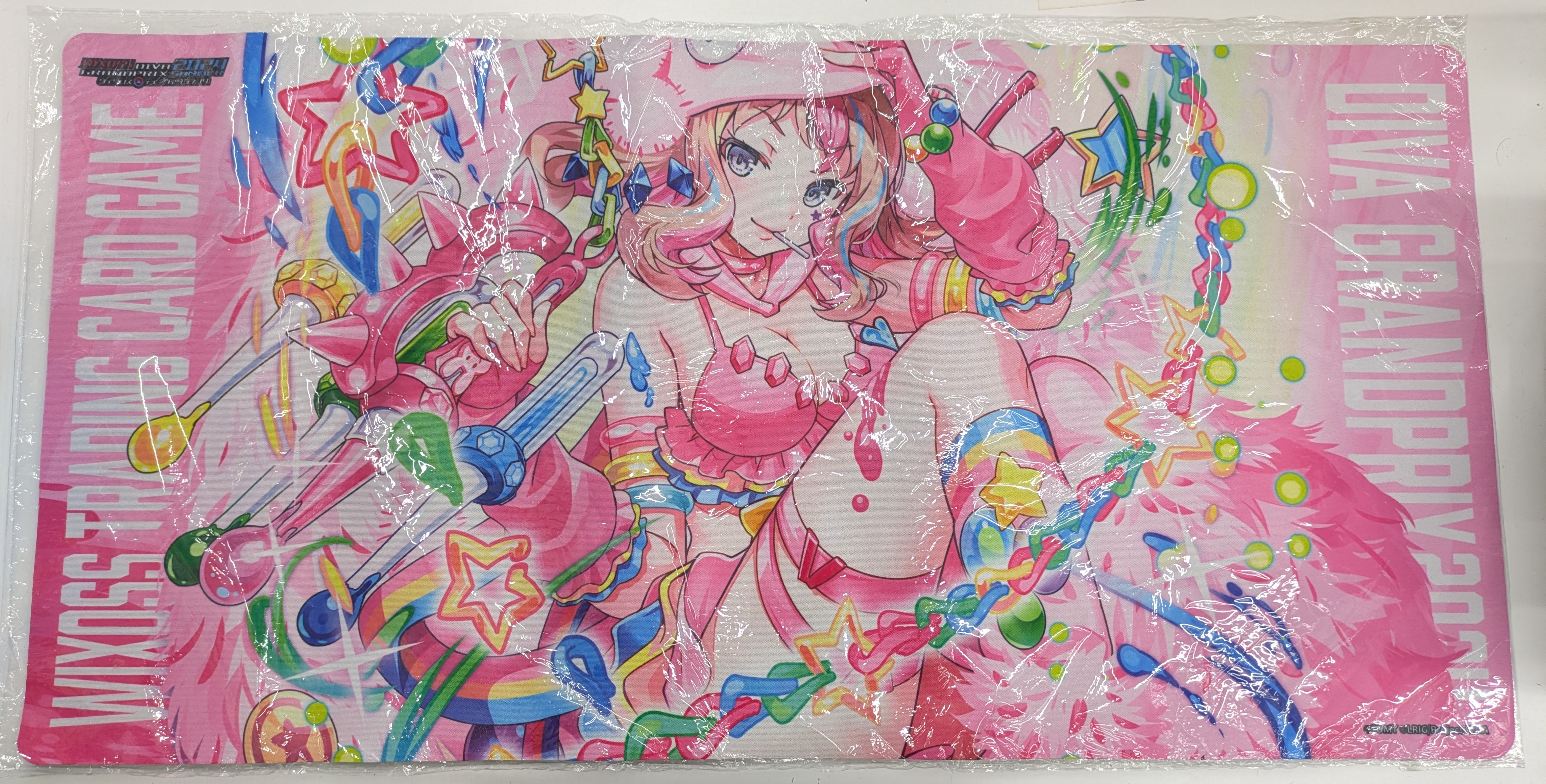 あきら☆らっきー　プレイマット「超夏祭り＆ディーヴァグランプリ2024SUMMER特製プレイマット」