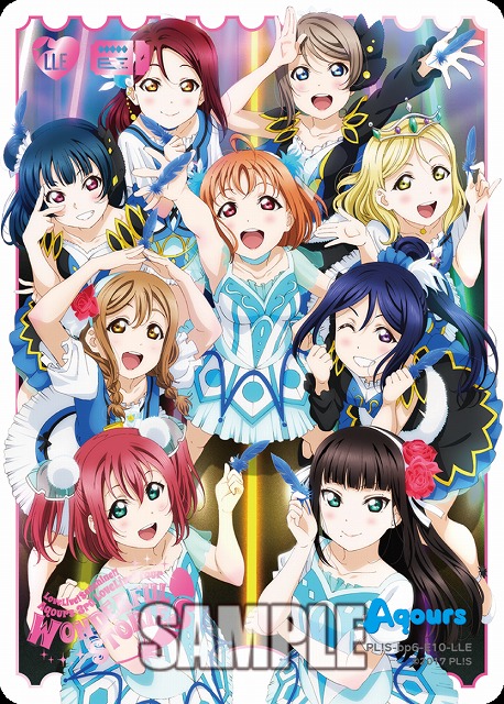 《※日本橋店併用商品》Aqours(3rd LoveLive! Tour ～WONDERFUL STORIES～)(LLE) 【PL!S-bp6-E10-LLE】
