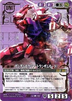 ガンダムエクシア(トランザムモード) 【紫U-00-18AR】TS4