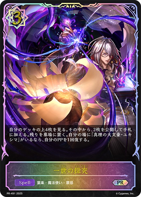 【キズ有り特価A】一世の探究(SL仕様) 【PR/491】