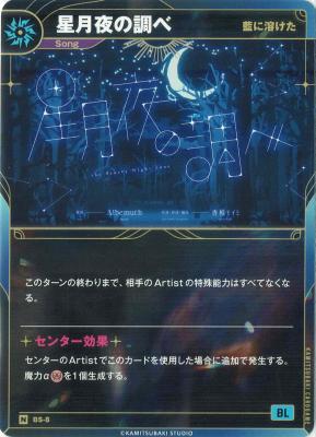 【藍に溶けた】星月夜の調べ【KT/BS/8N】