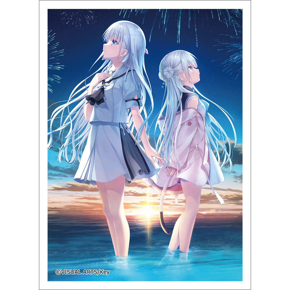 8/16締切【スリーブ予約】カーテン魂 Summer Pockets REFLECTION BLUE＆anemoi　スリーブ（鳴瀬 しろは＆辻倉朱比華）【26年12月上旬販売】　※代引き不可