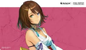 《スピラの希望、ユウナ》　『FINAL FANTASY』マジックリーグ:プレイマット