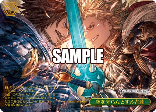 【キズ有り特価A】空を守らんとする者達 (RRR) 【GBF/S134-051RRR】