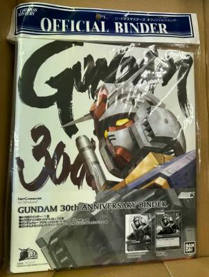 ガンダムウォー&ガンダムクロニクルバトライン ガンダム30thANNIVERSARYバインダー