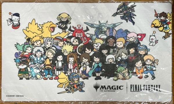 ※浜松店併用品商品 MTG プレイマット 『FINAL FANTASY』ちびキャラ