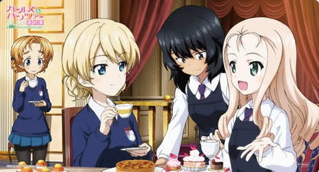 ガールズ&パンツァー 最終章 「マリーセット」 ラバーマット