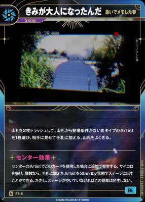 【急いでメモした春】きみが大人になったんだ【KT/FS/5N】