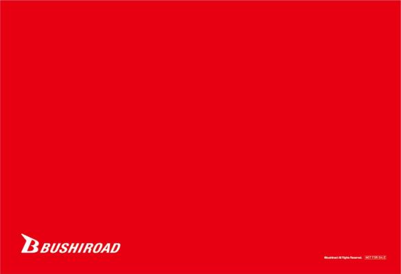 金銀キャンペーン 「ブシロードロゴ入り特製ラバーマット 赤Ver.」 プレイマット