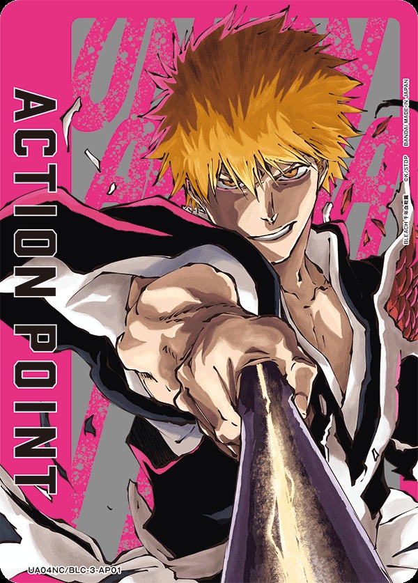 アクションポイントカード(黒崎 一護) 【UA04NC/BLC-3-AP01】