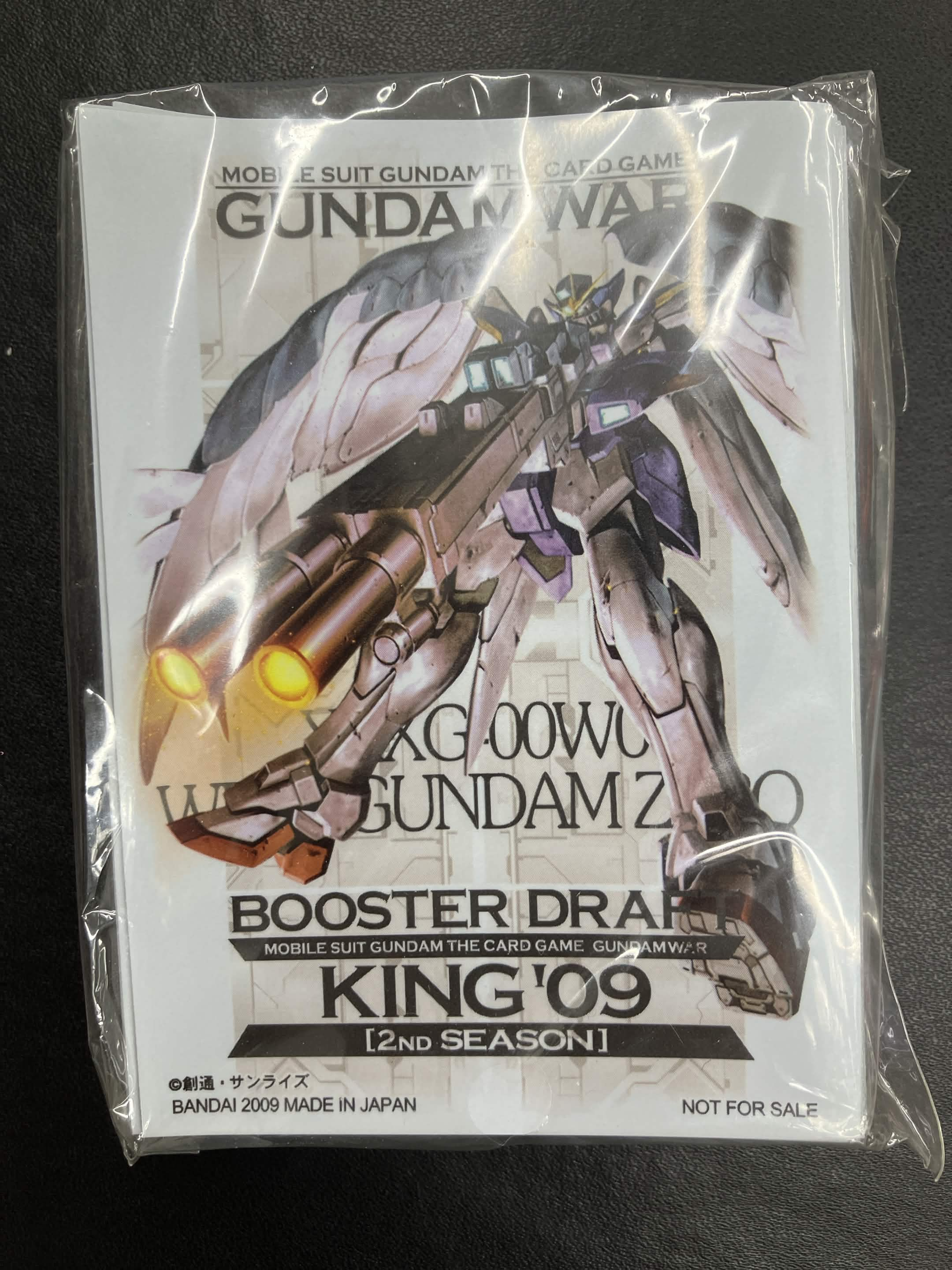 ウイングガンダムゼロ EW版 ガンダムウォー　スリーブ