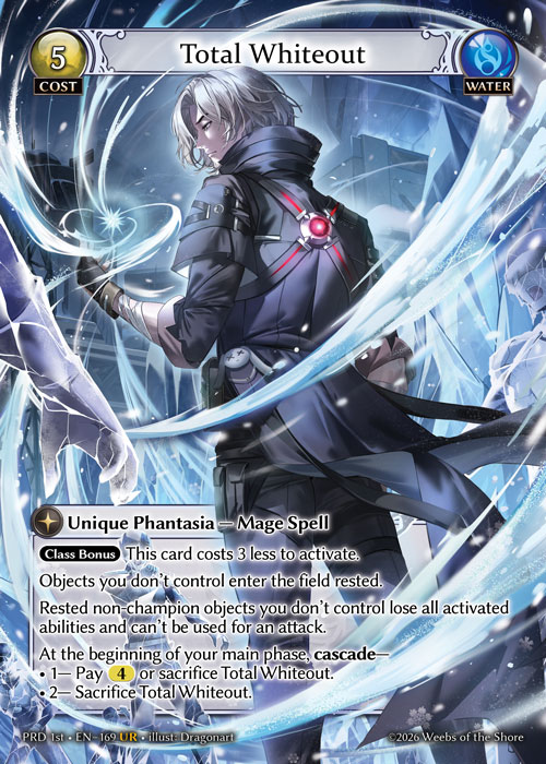 ※秋葉原店併用商品 Total Whiteout 【PRD 1st • EN–169 • UR】