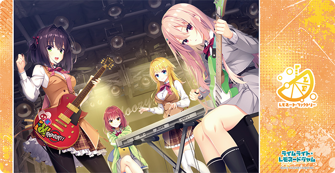 10/18締切【プレイマット予約】キャラクター万能ラバーマットスリム　ライムライト・レモネードジャム「レモネードファクトリー」 【27年2月13日発売】※代引き不可