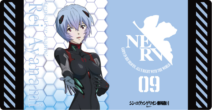 10/25締切【プレイマット予約】キャラクター万能ラバーマットスリム　ヱヴァンゲリヲン新劇場版「アヤナミレイ（仮称）」 【27年2月13日発売】※代引き不可