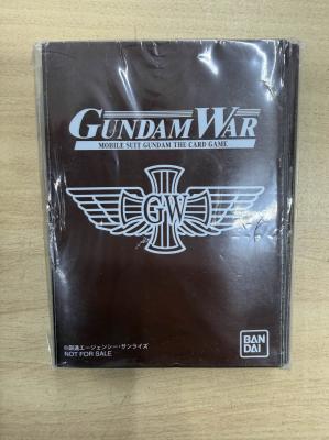 ガンダムウォー スリーブ　ショップチャンピオンシップ大会優勝賞品　十字勲章(茶)