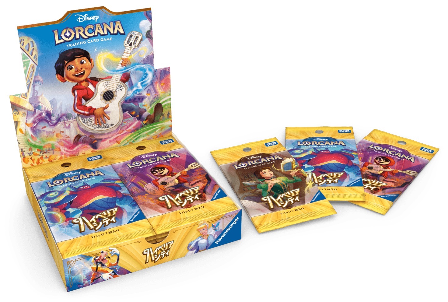 15%OFF【BOX販売】ディズニー・ロルカナ・ＴＣＧ　日本語版　ブースターパック 『ハイぺリアシティ​』 BOX(16パック入り) 【26年10月16日発売】