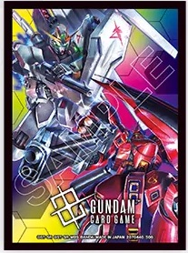 【スリーブ販売】ガンダムカードゲーム オフィシャルスリーブ02 『νガンダム VS サザビー』