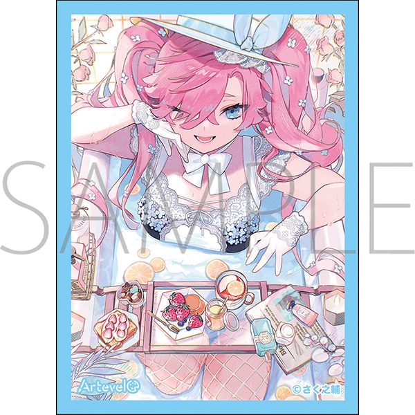 11/15締切【スリーブ予約】Arteveloカードスリーブ　さく之輔　「bath time」（art-035）(65枚入り) 【27年1月22日発売】