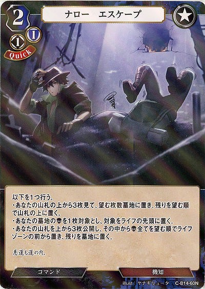 ナロー・エスケープ(パラレル) 【C/B14/60NP】
