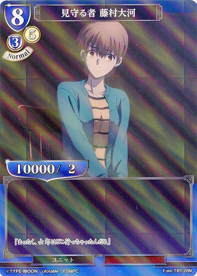 見守る者 藤村大河(パラレル) 【Fate/TB1/20NP】