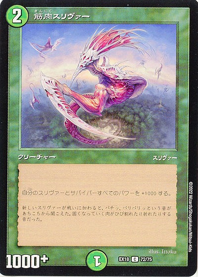 筋肉スリヴァー 【EX18/72/75C】