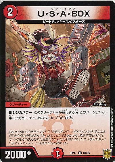 U・S・A・BOX 【RP17-84-95C】