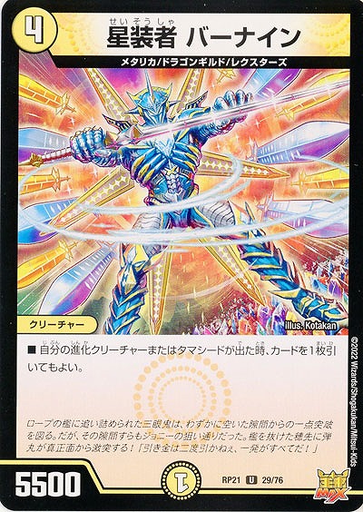 星装者 バーナイン 【RP21/29/76U】