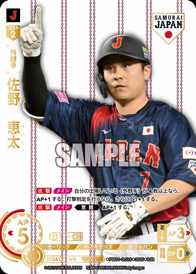 佐野　恵太(横浜DeNAベイスターズ)(SJRホーム) 【PB01-SJ26SJRh】