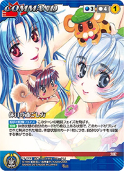 休日の過ごし方 【FMBL-C022R】