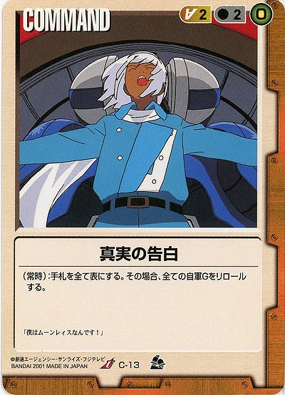 真実の告白 【茶C-13】7弾