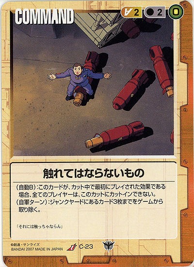 触れてはならないもの 【茶C-23】19弾