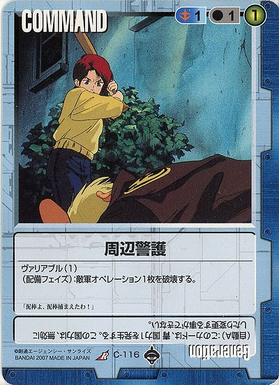 周辺警護 【青C-116】18弾