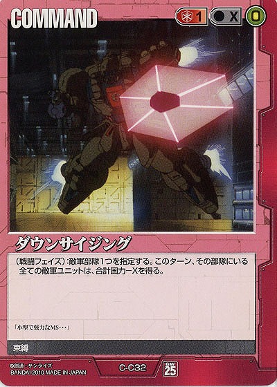 ダウンサイジング 【赤C-C32】25弾