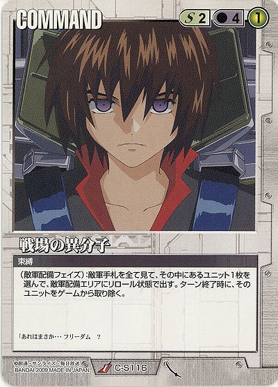 戦場の異分子【白C-S116】22弾